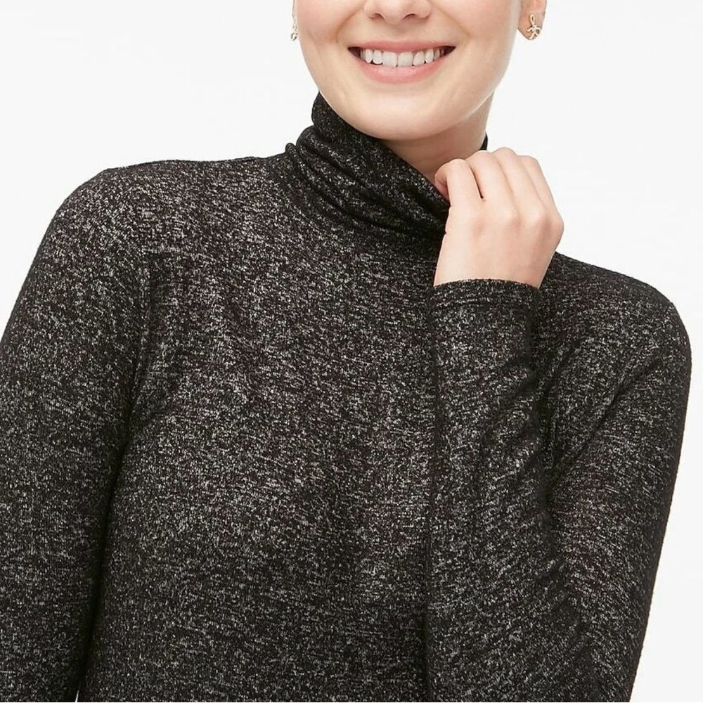 J. Crew Women's Black Turtleneck Sweater Size‎ S - Picture 2 of 11
